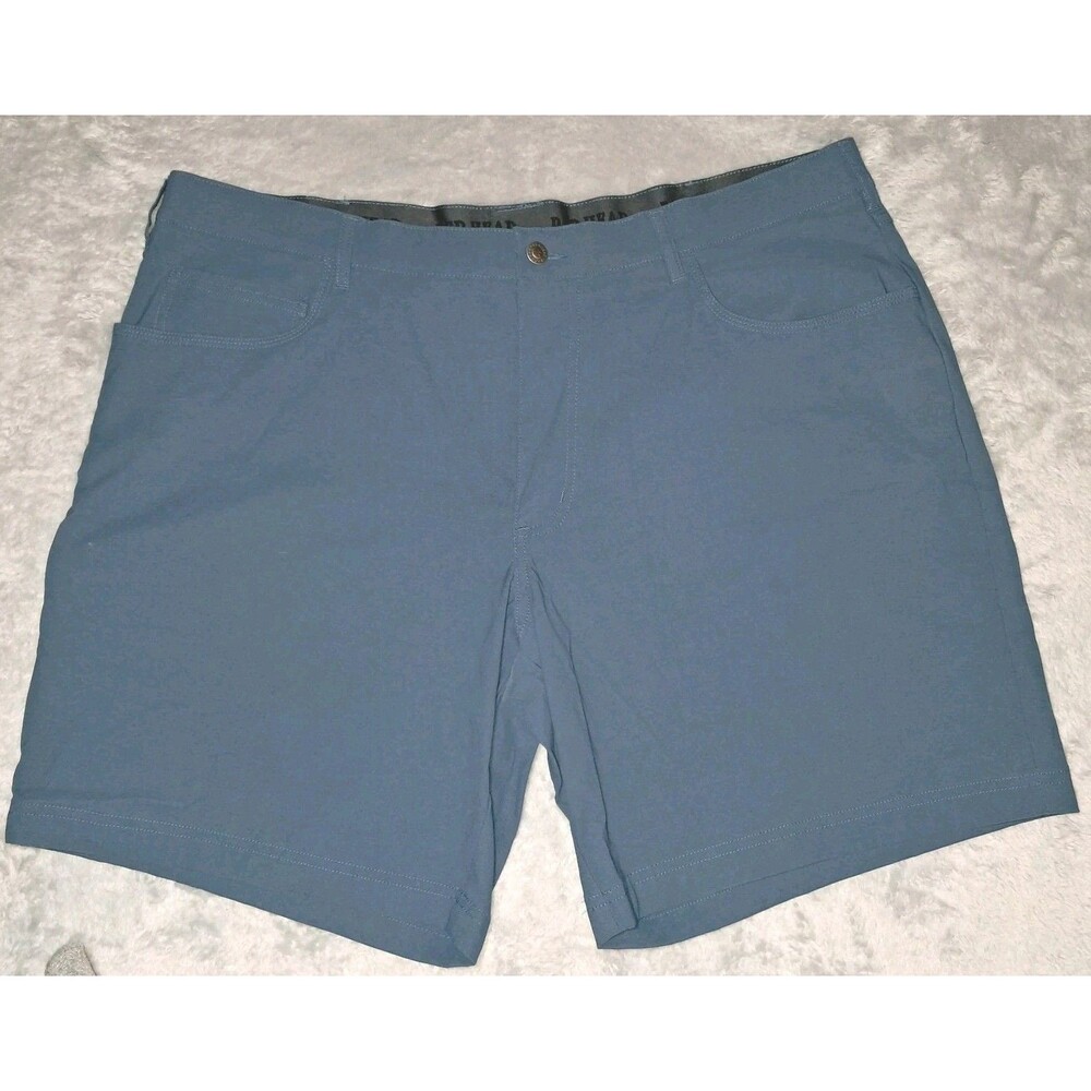 Red Head Shorts Mens 42 Blue Cargo Nylon Stretch Elastic Waist Lightweight Cargo